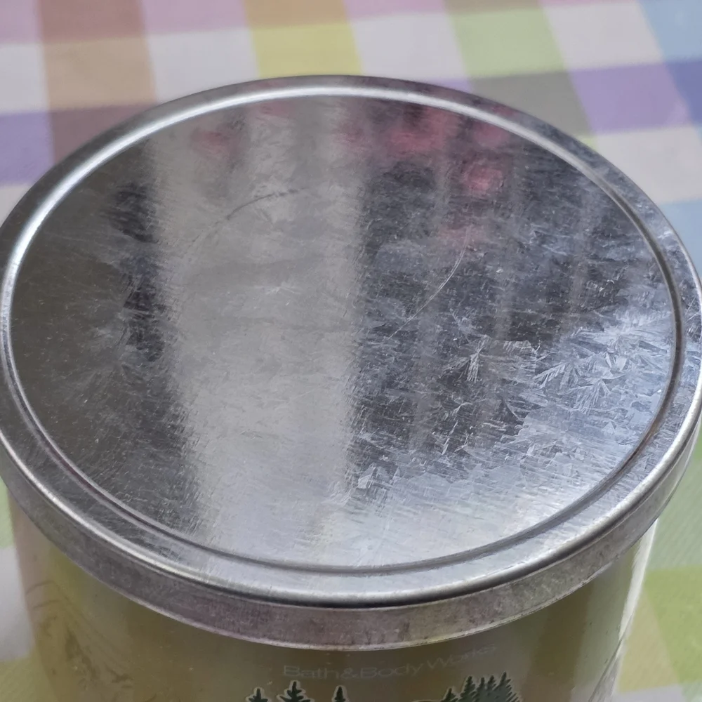 Bath & Body Works Sunlit Trails Soy Wax 3-Wick Candle NEW RARE / Safe Shipping